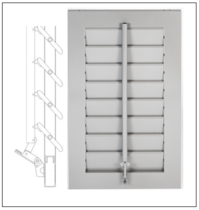 Aluminium Fensterladen aus Lyss