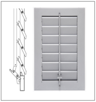 Aluminium Fensterladen aus Lyss